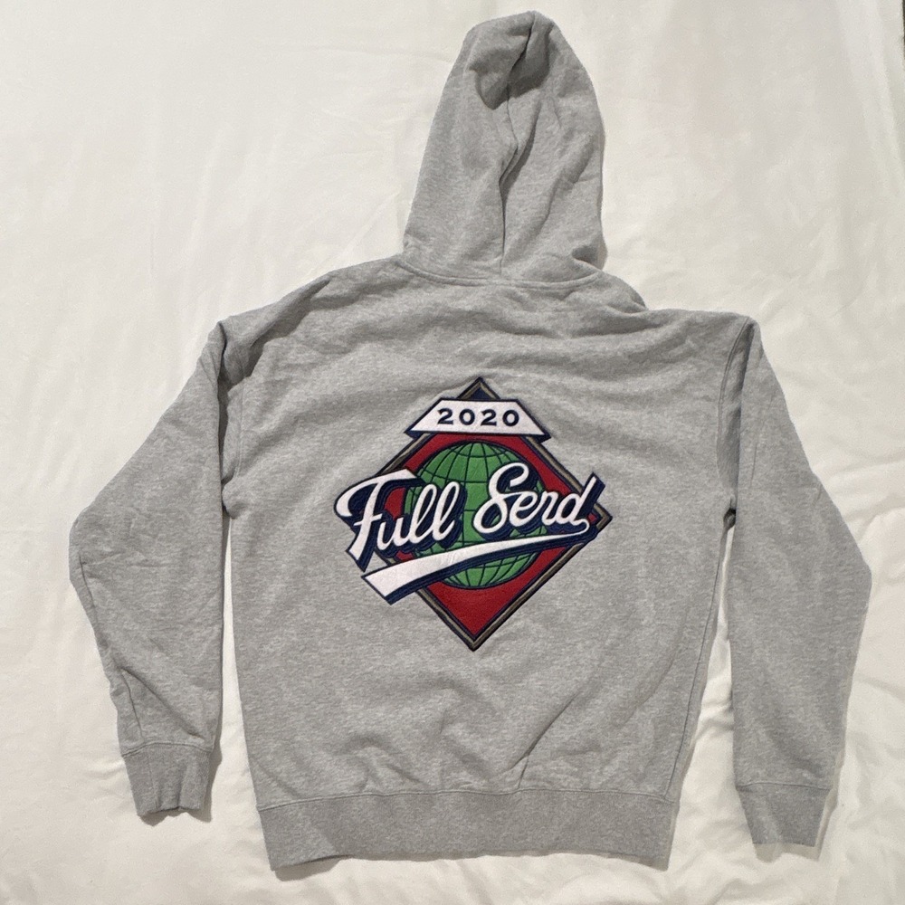 Full Send Hoodie Mens Medium Gray 2020 Graphic Pullover Sweatshirt Nelk Boys